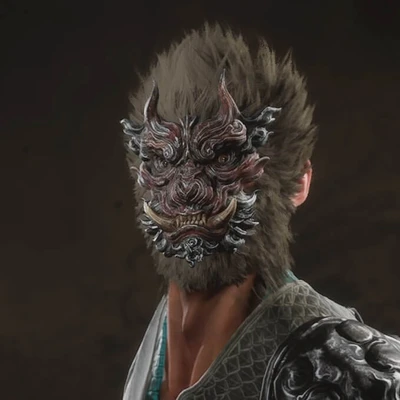 Bronze Monkey Mask