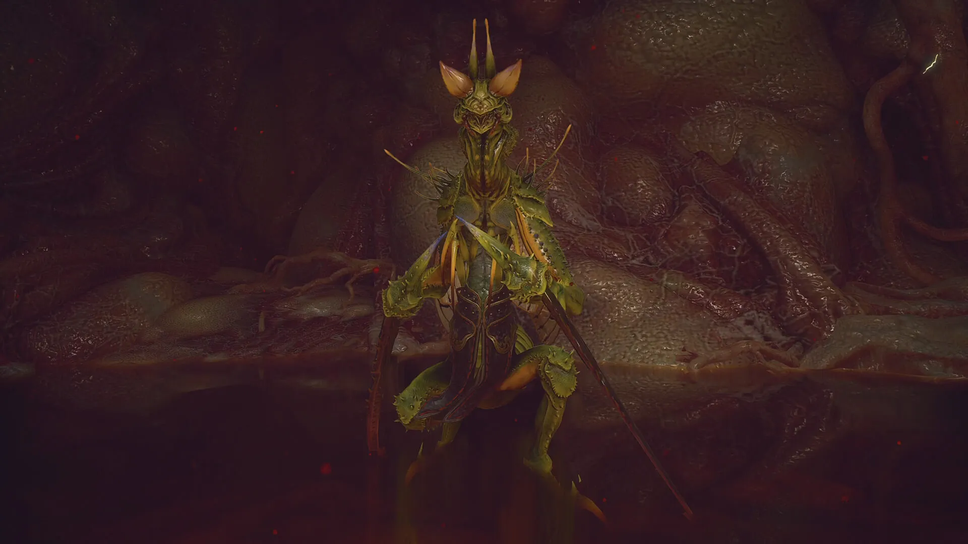 Emerald-Armed Mantis