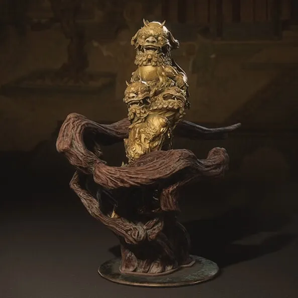 Flame Ebongold
