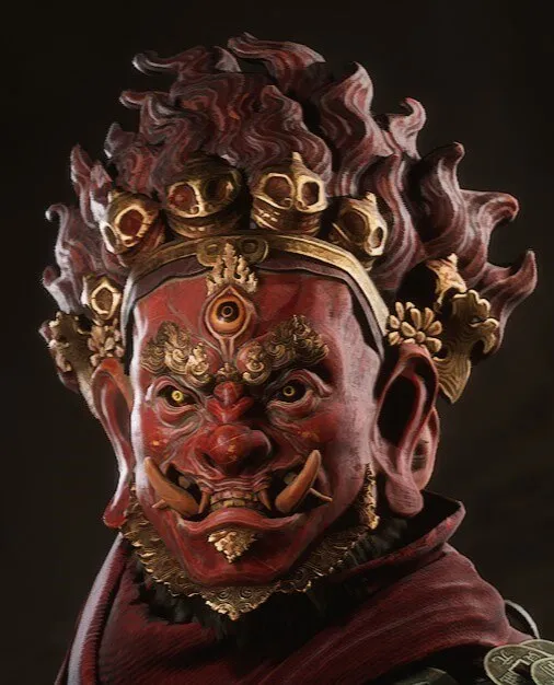 Folk Opera Mask