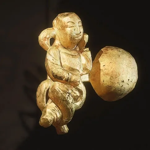 Gold Button