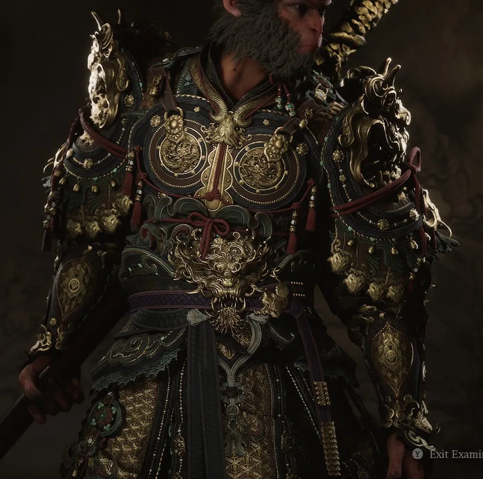 Gold Suozi Armor