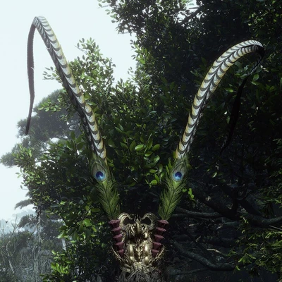 Golden Feng-Tail Crown