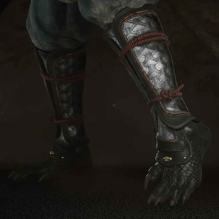 Iron-Tough Greaves
