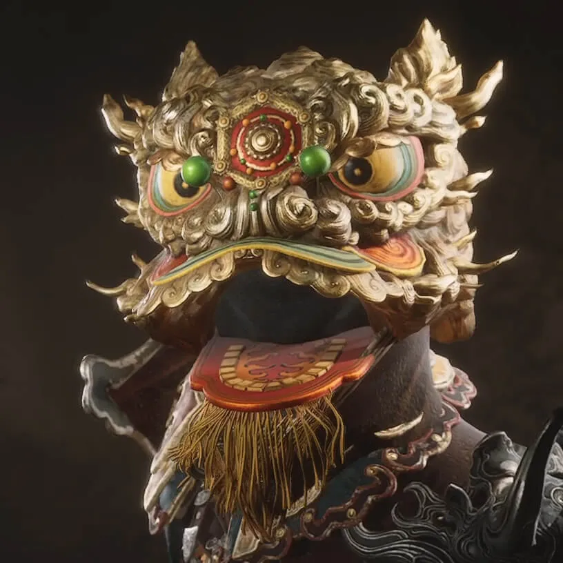 Lion Head of Opulence