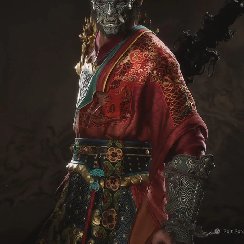 Red Silk Robe of Opulence