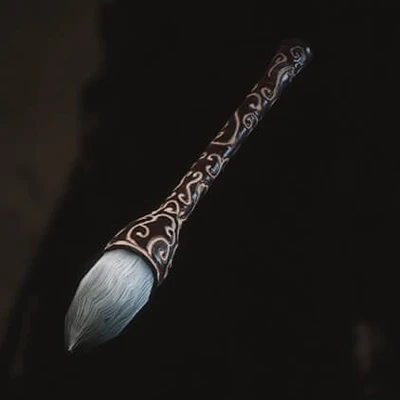 Snow Fox Brush (Curio)