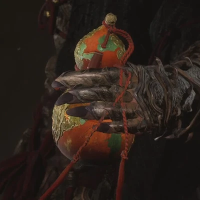 Stained Jade Gourd