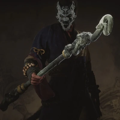 Twin Serpents Staff