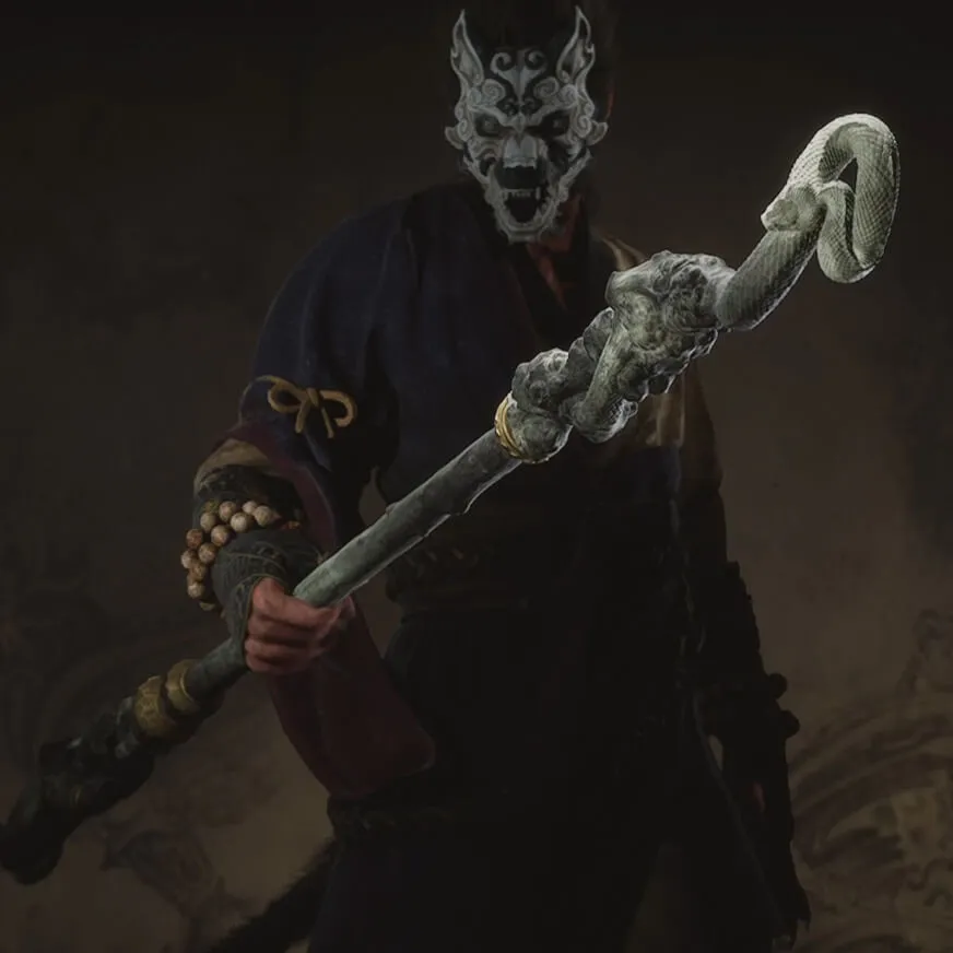 Twin Serpents Staff