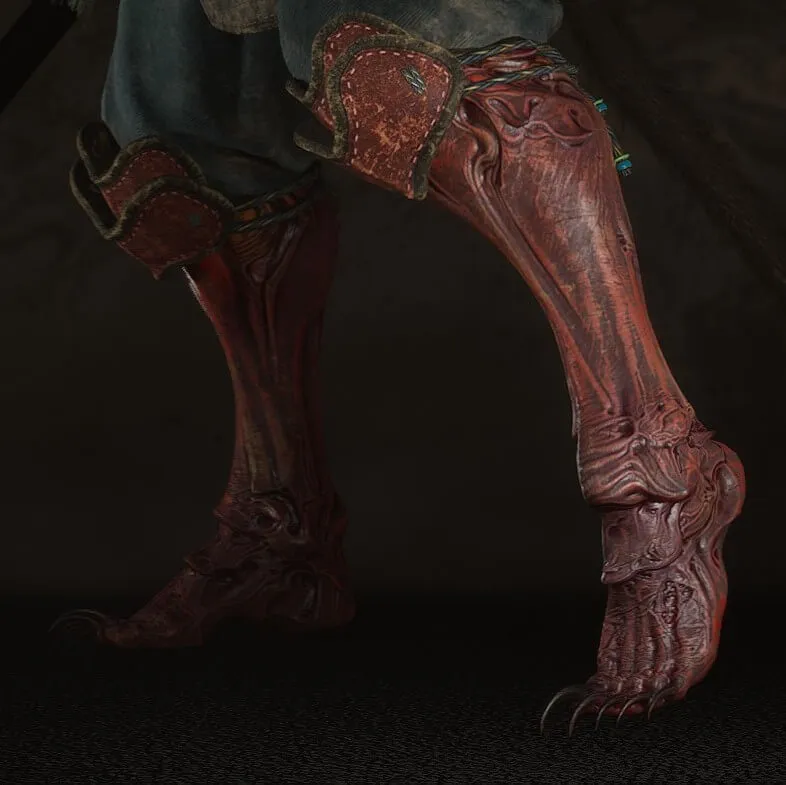 Yaksha Greaves of Outrage